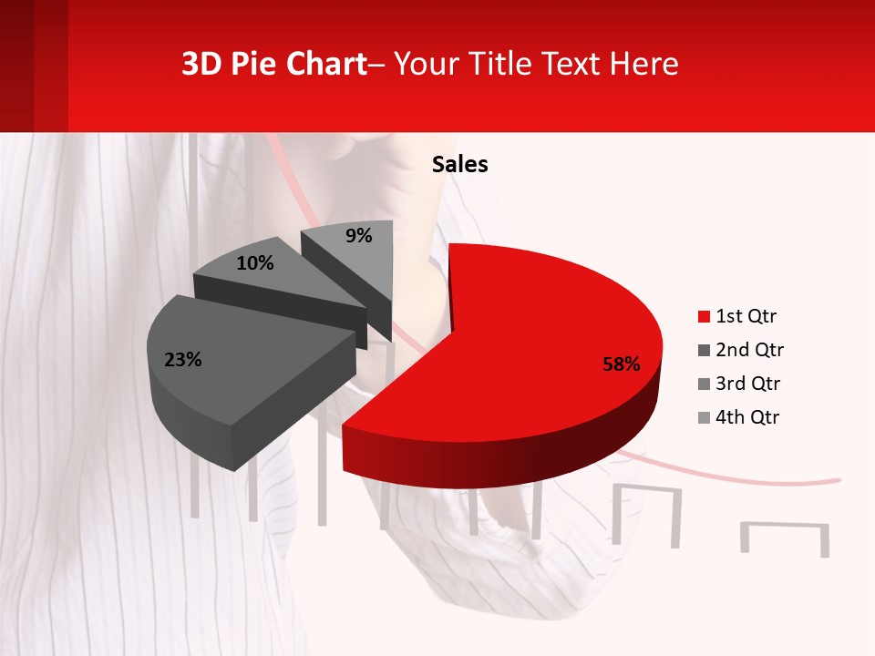 Stock Success Graph PowerPoint Template