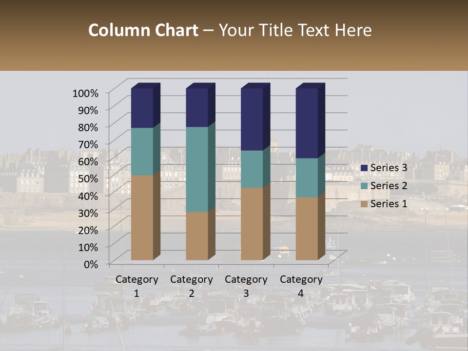 Brittany France Harbor PowerPoint Template