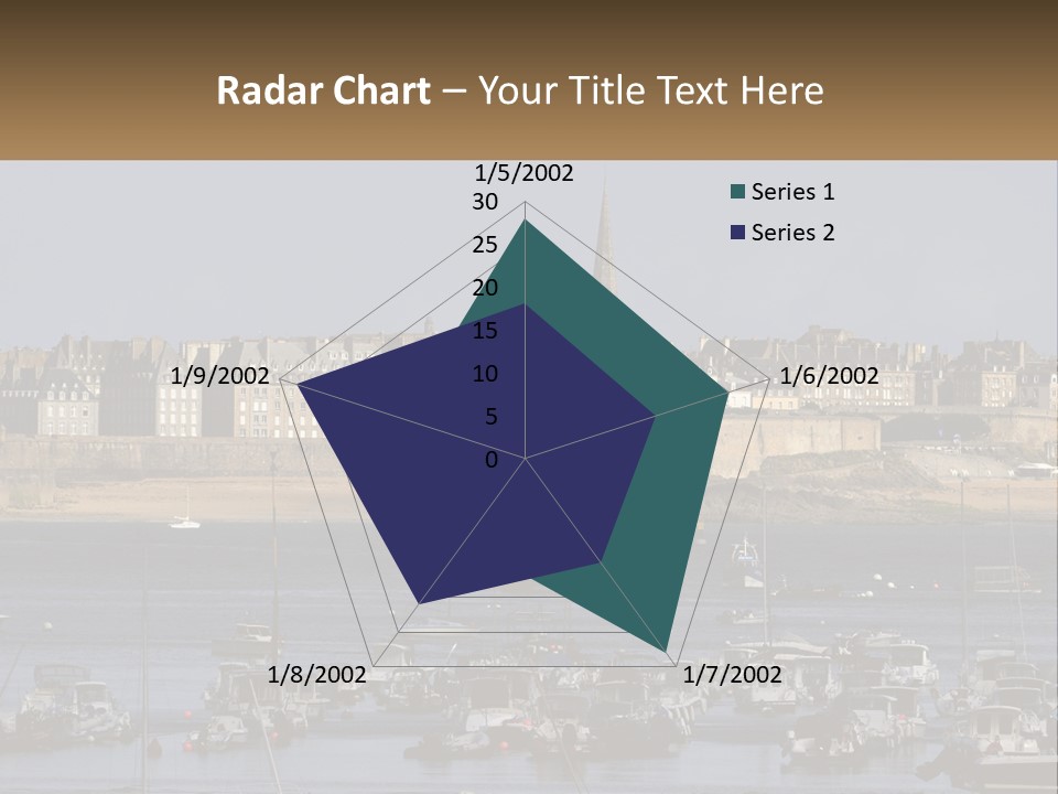 Brittany France Harbor PowerPoint Template