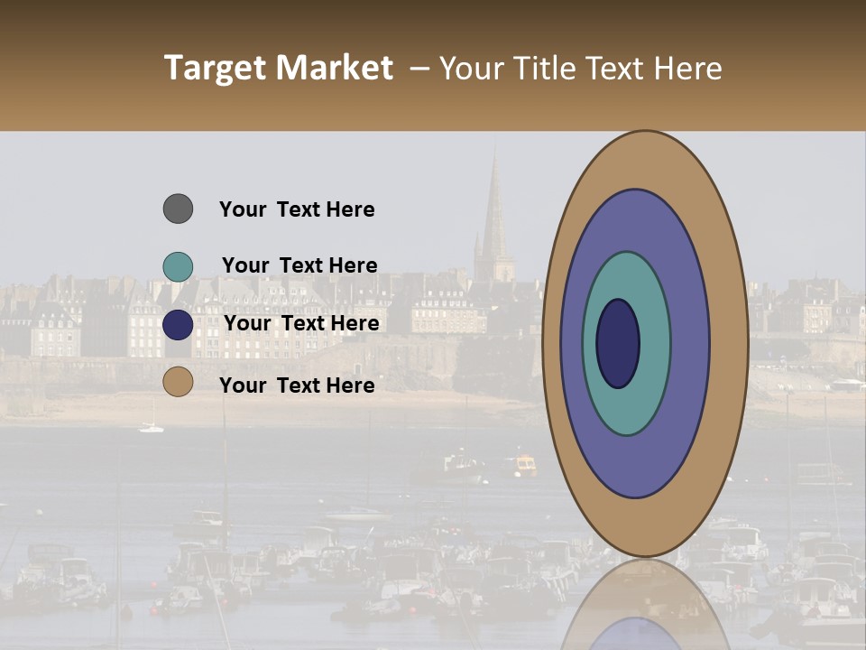 Brittany France Harbor PowerPoint Template