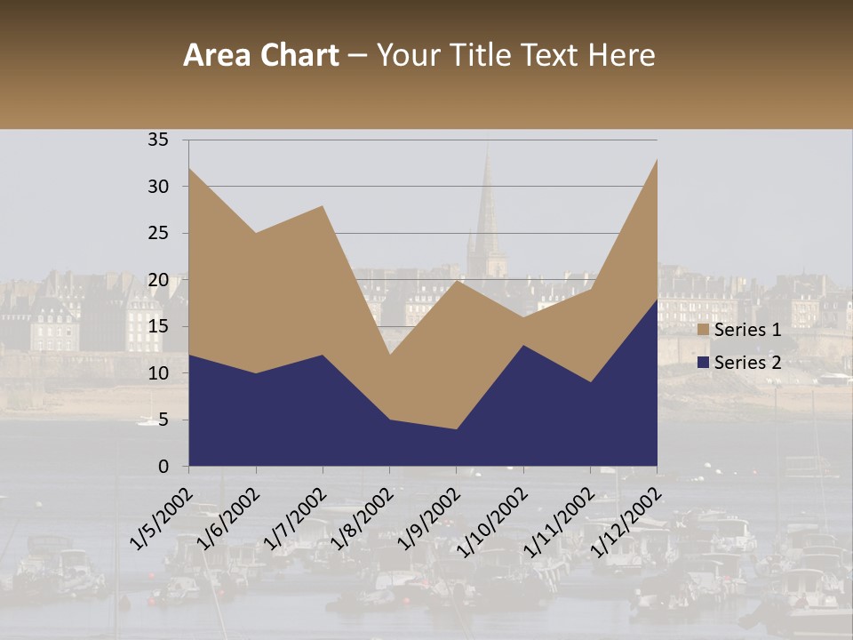Brittany France Harbor PowerPoint Template