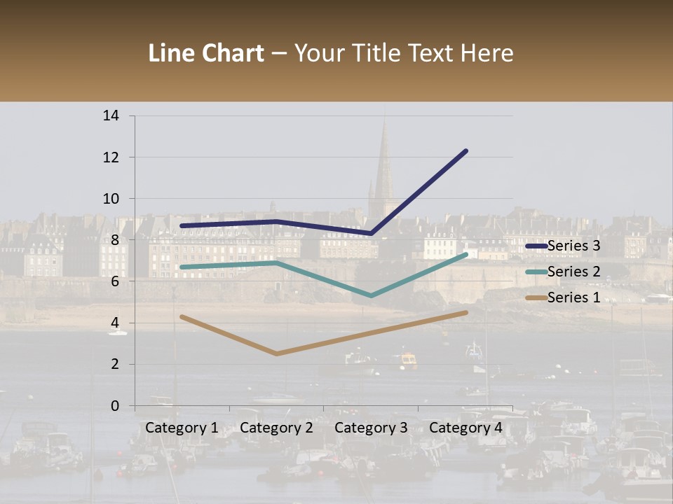 Brittany France Harbor PowerPoint Template