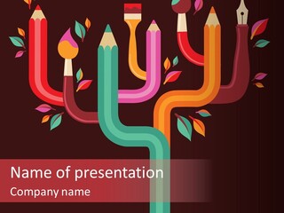 Creativity Artist Sharp PowerPoint Template