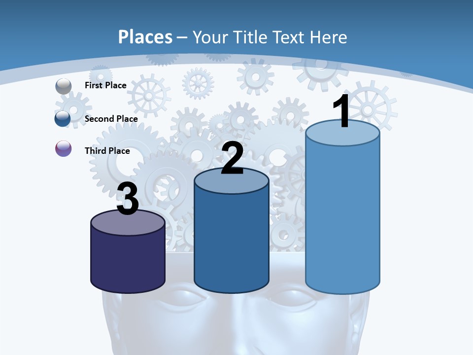 Isolated Classroom Cloud PowerPoint Template