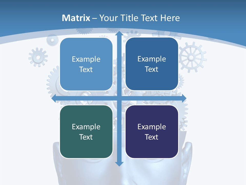 Isolated Classroom Cloud PowerPoint Template