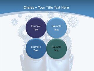 Isolated Classroom Cloud PowerPoint Template