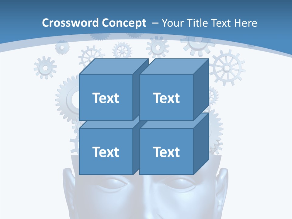 Isolated Classroom Cloud PowerPoint Template