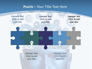 Isolated Classroom Cloud PowerPoint Template