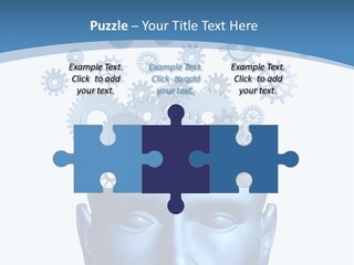 Isolated Classroom Cloud PowerPoint Template