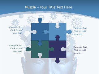 Isolated Classroom Cloud PowerPoint Template