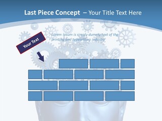 Isolated Classroom Cloud PowerPoint Template