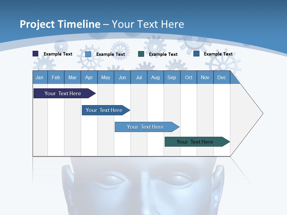 Isolated Classroom Cloud PowerPoint Template