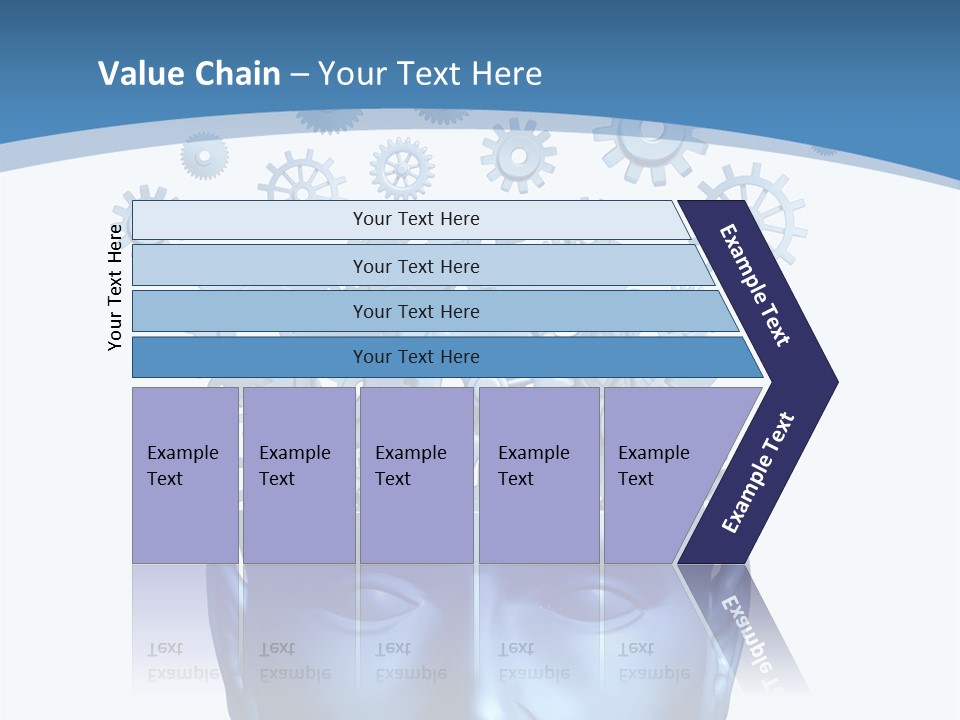 Isolated Classroom Cloud PowerPoint Template