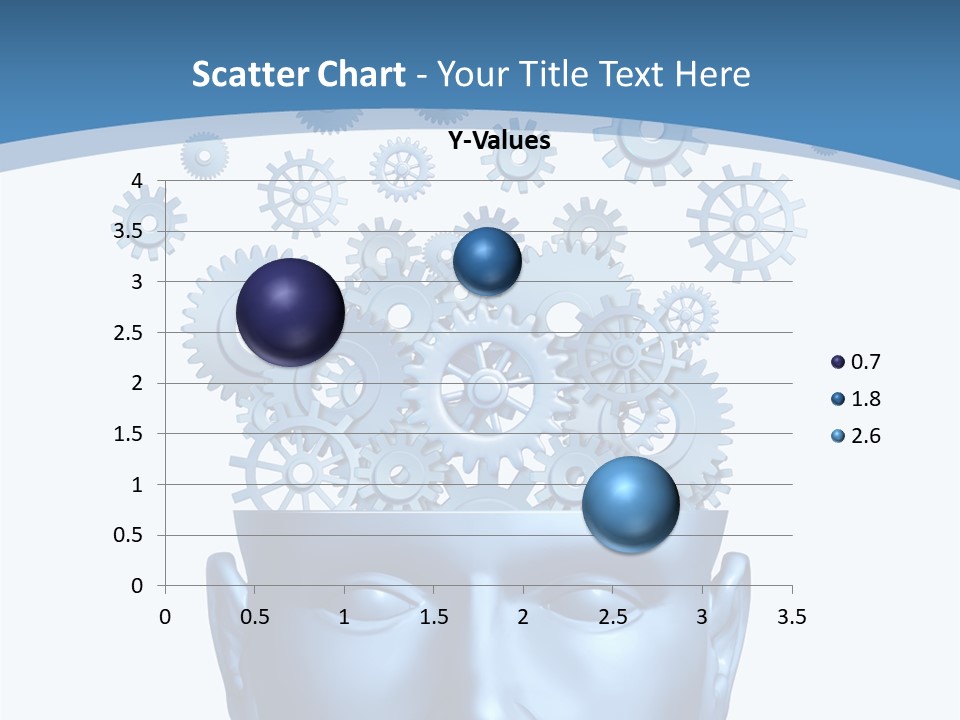 Isolated Classroom Cloud PowerPoint Template