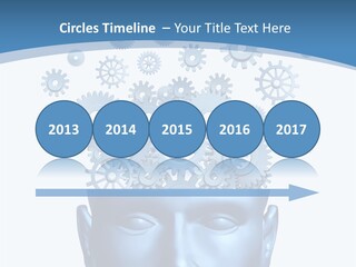 Isolated Classroom Cloud PowerPoint Template