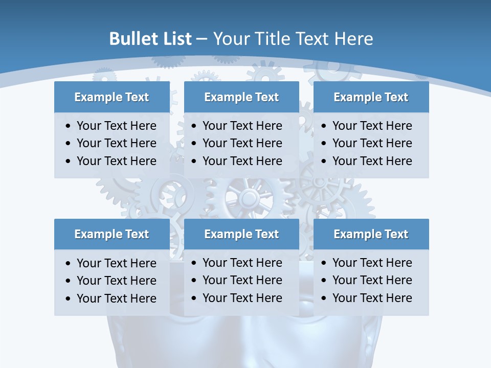 Isolated Classroom Cloud PowerPoint Template