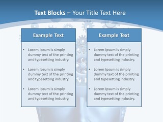 Isolated Classroom Cloud PowerPoint Template