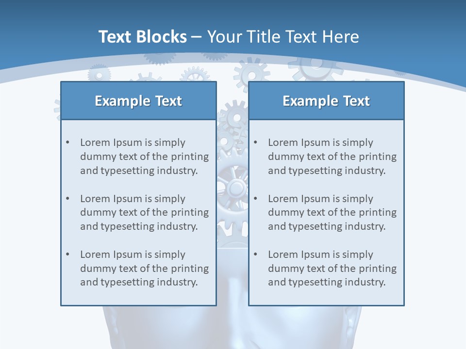 Isolated Classroom Cloud PowerPoint Template