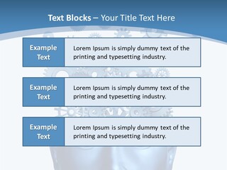 Isolated Classroom Cloud PowerPoint Template