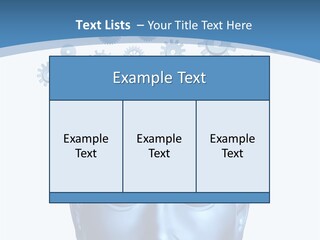 Isolated Classroom Cloud PowerPoint Template