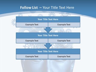 Isolated Classroom Cloud PowerPoint Template