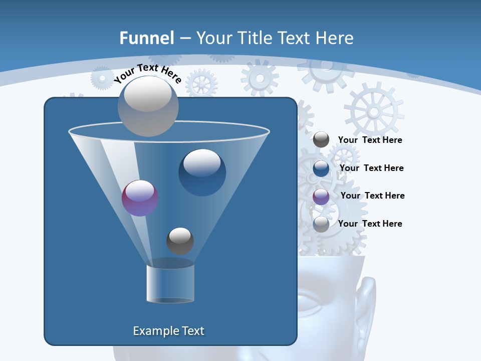 Isolated Classroom Cloud PowerPoint Template