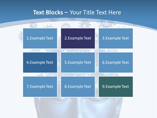 Isolated Classroom Cloud PowerPoint Template