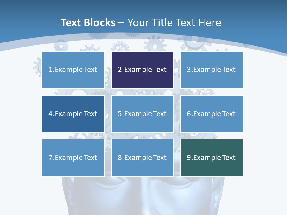 Isolated Classroom Cloud PowerPoint Template