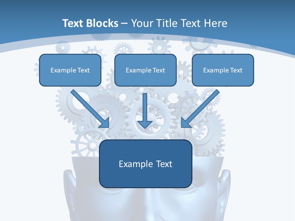 Isolated Classroom Cloud PowerPoint Template