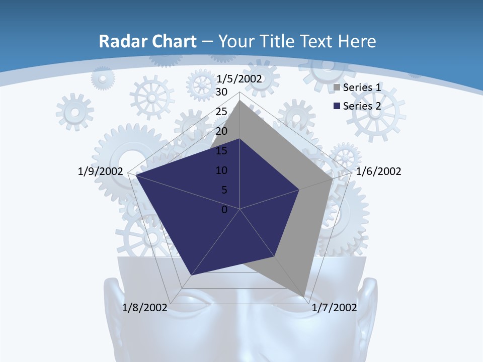 Isolated Classroom Cloud PowerPoint Template