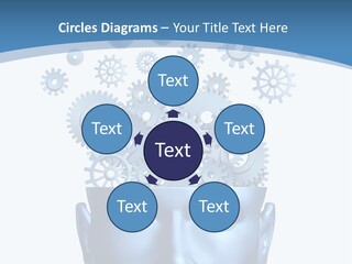 Isolated Classroom Cloud PowerPoint Template