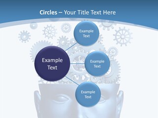 Isolated Classroom Cloud PowerPoint Template