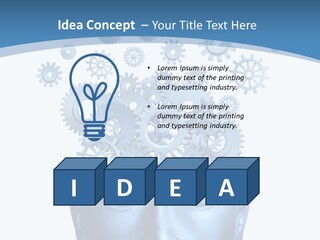 Isolated Classroom Cloud PowerPoint Template