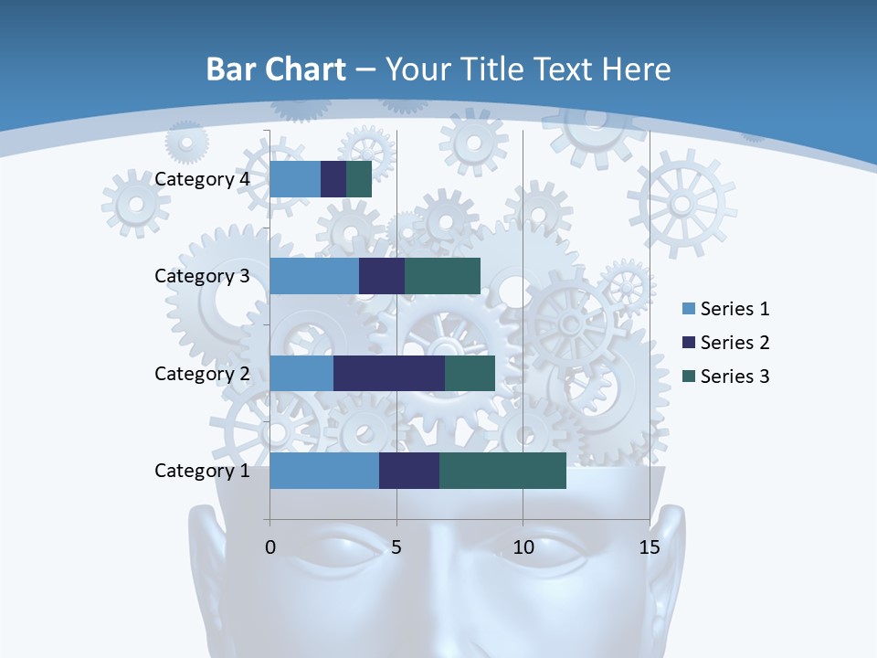 Isolated Classroom Cloud PowerPoint Template
