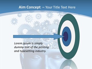 Isolated Classroom Cloud PowerPoint Template