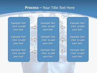 Isolated Classroom Cloud PowerPoint Template