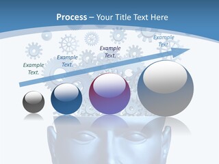 Isolated Classroom Cloud PowerPoint Template