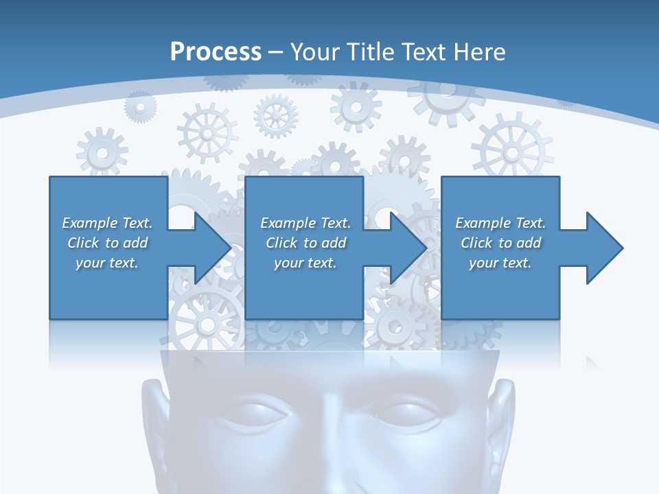Isolated Classroom Cloud PowerPoint Template