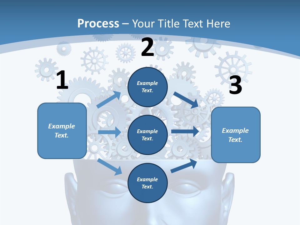 Isolated Classroom Cloud PowerPoint Template