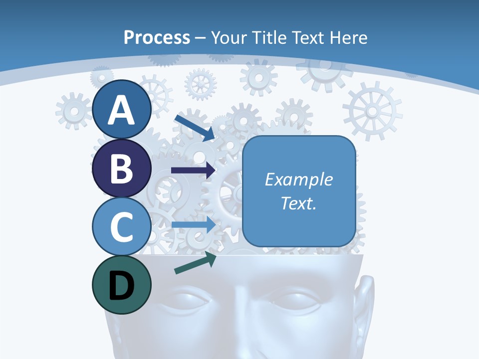Isolated Classroom Cloud PowerPoint Template