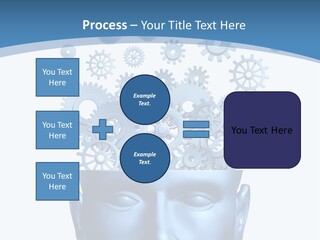 Isolated Classroom Cloud PowerPoint Template