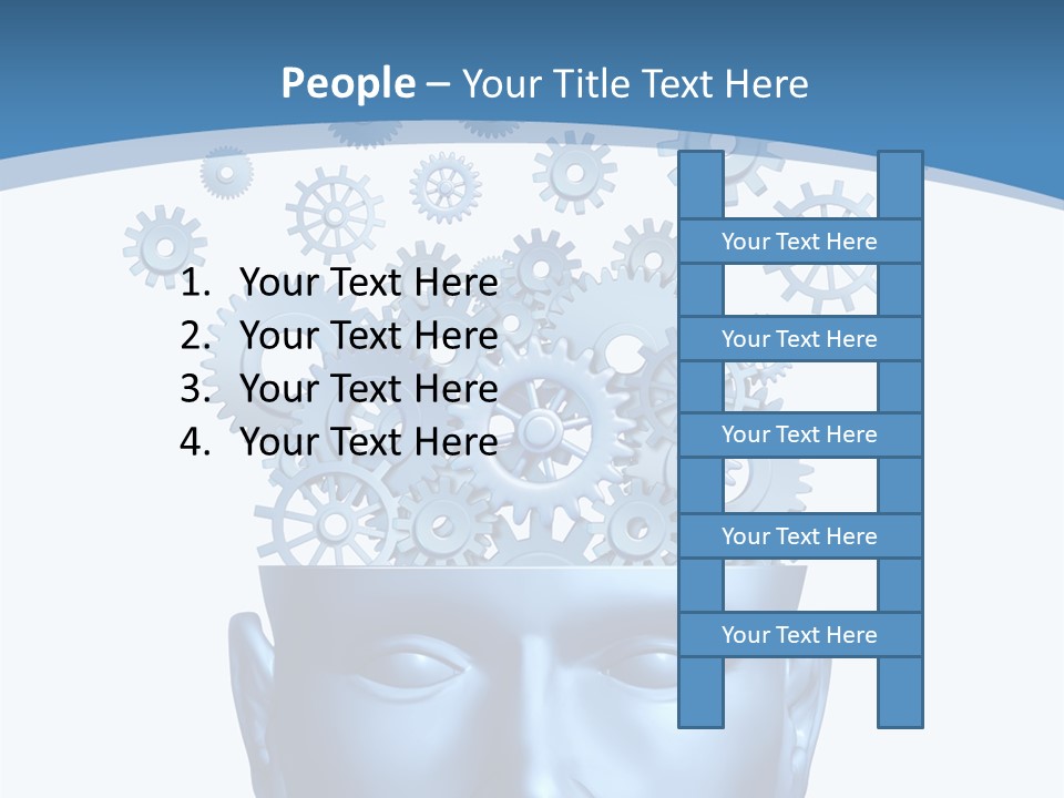 Isolated Classroom Cloud PowerPoint Template