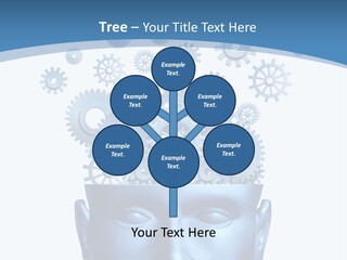 Isolated Classroom Cloud PowerPoint Template