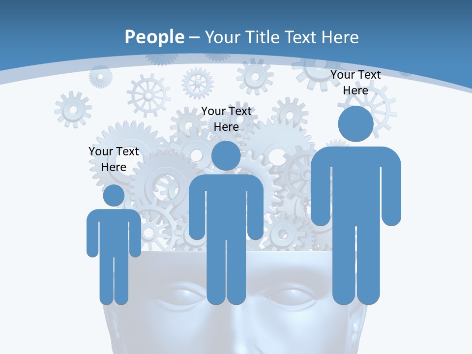 Isolated Classroom Cloud PowerPoint Template