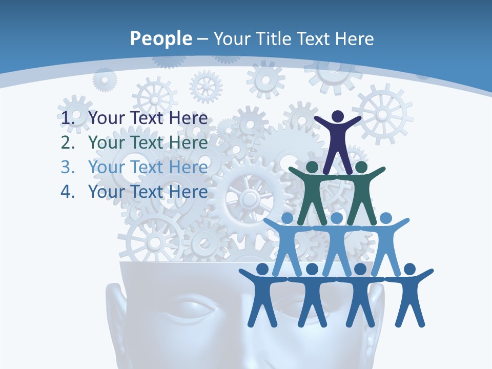 Isolated Classroom Cloud PowerPoint Template