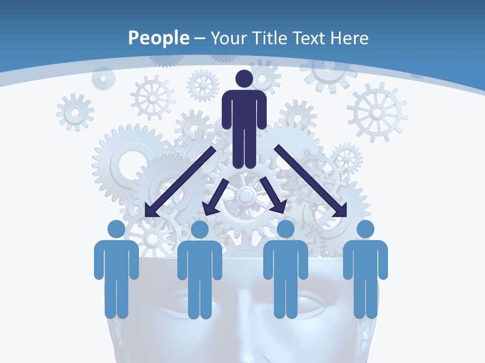 Isolated Classroom Cloud PowerPoint Template