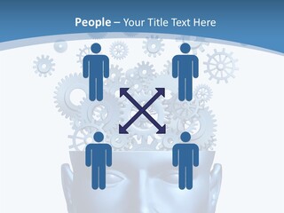 Isolated Classroom Cloud PowerPoint Template