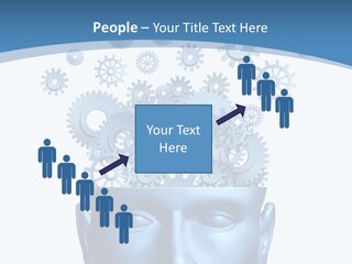 Isolated Classroom Cloud PowerPoint Template