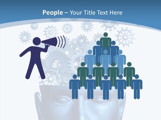 Isolated Classroom Cloud PowerPoint Template