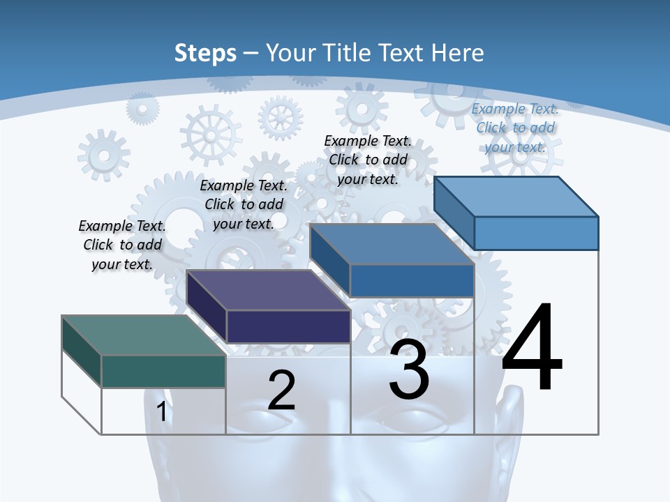 Isolated Classroom Cloud PowerPoint Template